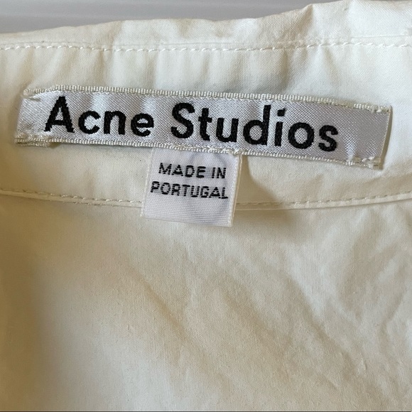 Acne Studios Albion Portrait Printed Short Sleeve
Shirt PSS15 WMNS Size 36 New - Picture 7 of 8